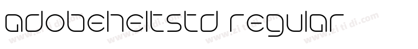 adobeheltstd regular字体转换
